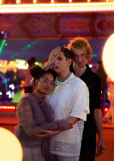 Farina Adisa Kaiser, Noëlle Ruoss und Jascha Schütz © Caren Detje
