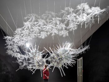 Installation von Philip Beesley © Henning Rogge