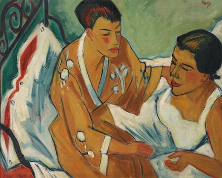 Max Pechstein, Das Paar, 1921, Sammlg. Clothilde u. Paul Schüler &copy; Kunstmuseum Bochum