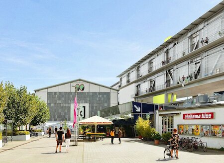 Der geplante Neubau (rechts) &copy; Lacaton Vassal