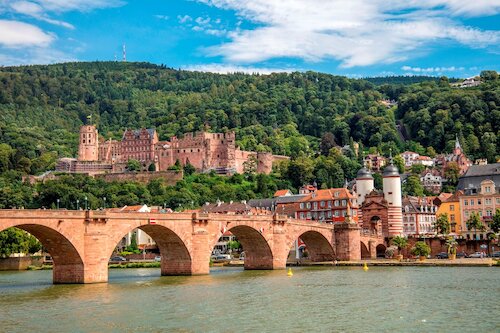 Heidelberger Schloss und alte Brücke © TMBW-Mende