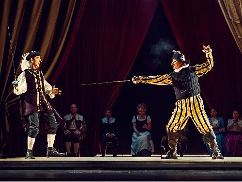 Vorhang auf für Cyrano © Franziska Strauss
