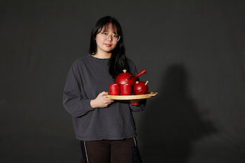 Takayo Miura, Teeservice © Lena Jürgensen