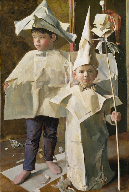 John Stanton Ward: Die Newspaper Boys © Tate Gallery, London
